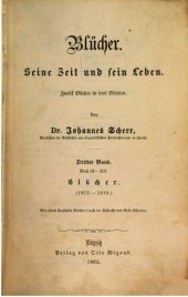 book Blücher (1813-1819)