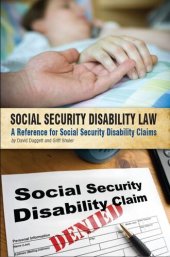 book Social Security Disability Law: A Reference for Social Security Disability Claims