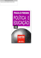 book Política e educação