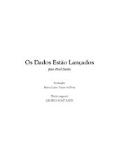 book Os dados estão lançados