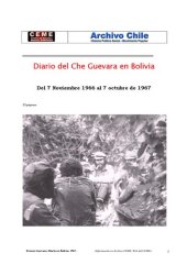 book Diario del Che Guevara en Bolivia (1966-1967)