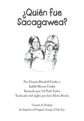 book ¿Quién fue Sacagawea?