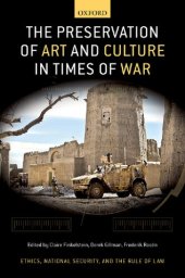 book The Preservation of Art and Culture in Times of War