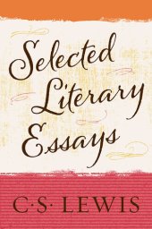 book Selected Literary Essays