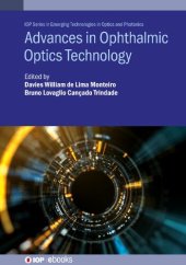 book Advances in Ophthalmic Optics Technology