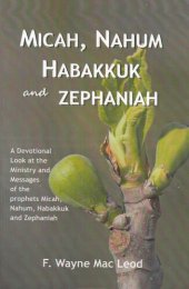 book Micah, Nahum, Habakkuk and Zephaniah