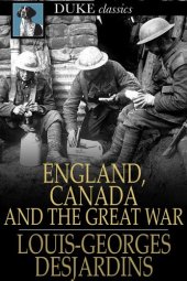 book England, Canada and the Great War