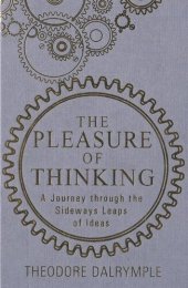 book The Pleasure of Thinking: A Journey through the Sideways Leaps of Ideas