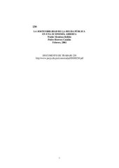 book La sostenibilidad de la deuda pública en una economía abierta