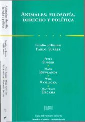 book Animales: filosofía, derecho y política