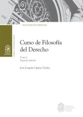 book Curso de Filosofía del Derecho. Tomo I: Segunda edición