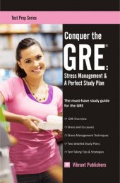 book Conquer the GRE: Stress Management & A Perfect Study Plan