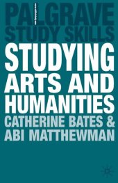 book Studying Arts and Humanities