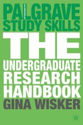 book The Undergraduate Research Handbook