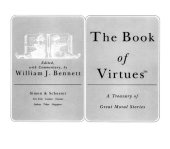 book The Book of Virtues: A Treasury of Great Moral Stories