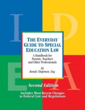 book The Everyday Guide to Special Education Law