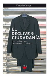 book El declive de la ciudadanía