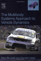 book The Multibody Systems Approach to Vehicle Dynamics