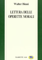 book Lettura delle Operette Morali