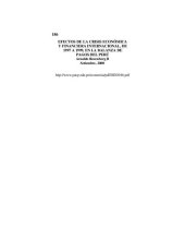 book Efectos de la crisis económica y financiera internacional, de 1997 a 1999, en la balanza de pagos del Perú