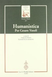 book Humanistica. Per Cesare Vasoli