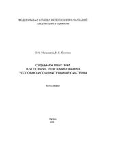 book Судебная практика в условиях реформирования уголовно-исполнительной системы