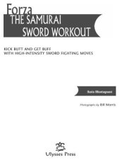 book Forza The Samurai Sword Workout: Kick Butt and Get Buff with High-Intensity Sword Fighting Moves