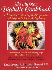 book The All-New Diabetic Cookbook: A Complete Guide to Easy Meal Preparation and Enjoyable Eating for Healthy Living