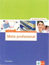 book Meta profesional A1-A2: Spanisch für den Beruf. Lösungsheft