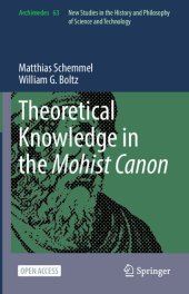 book Theoretical Knowledge in the Mohist Canon