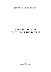 book Anarchizm ery dobrobytu