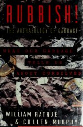 book Rubbish!: The Archaeology of Garbage