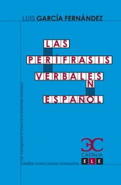 book Las perífrasis verbales en español