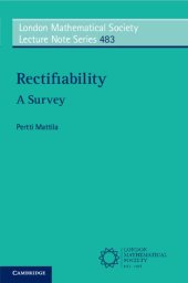 book Rectifiability: A Survey