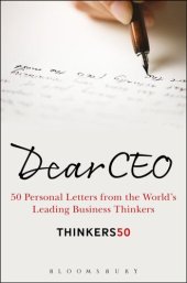 book Dear CEO: 50 Personal Letters from the World's Leading Business Thinkers