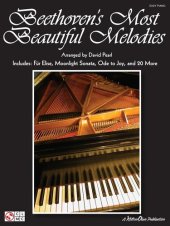 book Beethoven's Most Beautiful Melodies (Songbook)