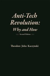 book Anti-Tech Revolution: Why and How