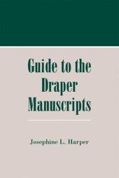 book Guide to the Draper Manuscripts