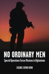 book No Ordinary Men: Special Operations Forces Missions in Afghanistan