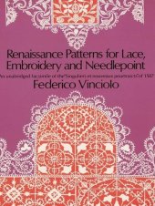 book Renaissance Patterns for Lace, Embroidery and Needlepoint