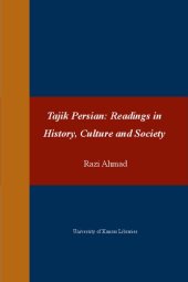 book Tajik Persian: Readings in History, Culture and Society