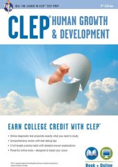 book CLEP® Human Growth & Development Book + Online