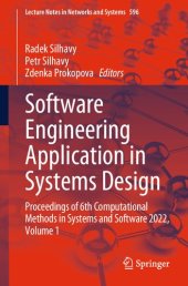 book Software Engineering Application in Systems Design: Proceedings of 6th Computational Methods in Systems and Software 2022, Volume 1