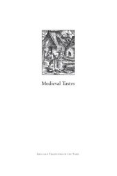 book Medieval Tastes. Food, Cooking, and the Table