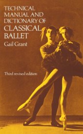 book Technical Manual and Dictionary of Classical Ballet