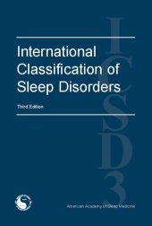 book International Classification of Sleep Disorders