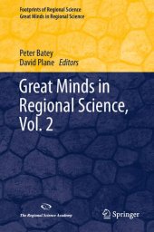 book Great Minds in Regional Science, Vol. 2