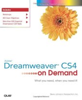 book Adobe Dreamweaver CS4 on Demand