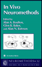 book In Vivo Neuromethods