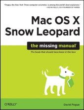 book Mac OS X Snow Leopard: The Missing Manual